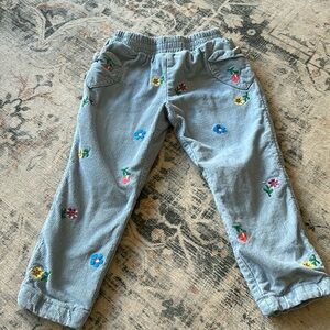 Light blue corduroy pants